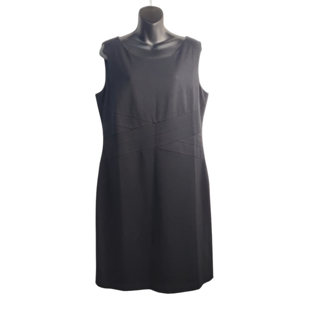 Apt. 9 Women's Black Sleeveless Formal /Office Dress Size 14 NWT